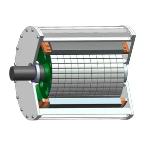 DIY נמוך סל"ד ישיר כונן מגנט קבוע גנרטור DC/AC