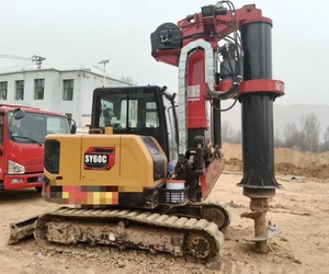 Piling <b>Machine</b> SANY Sy60c <b>micro</b> rotary Drilling Rig Used Piling Rigs SR200 SR220 SR250c SR285R SR360R Pile Driver - Product Image 1