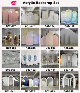 Arche de toile de fond blanche LEDA pour événements, fêtes et mariages – Offre spéciale - Product Image 5