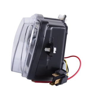 Sistema di illuminazione moto YongJin faro anteriore a LED nero per 150 vespa scooter Sprint - Product Image 5