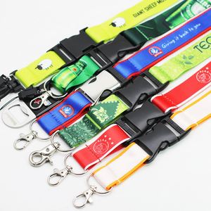 Manufacturers China Custom Design Your Own Heat Transfer Neck Strap Dye Sublimation Printed Ribbon <b>Lanyard</b> - Product Image 1
