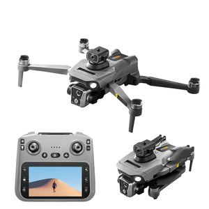 Dron K19 Max con Control Remoto, GPS, Retorno Aéreo, Pantalla de 4.<span class=keywords><strong>5</strong></span>'', Control por Aplicación, Largo Alcance, Evitación de Obstáculos, 4K UHD, Eléctrico, Doble Motor - Product Image 1
