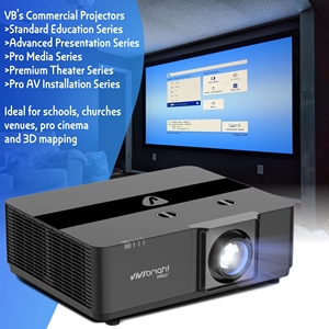 Projecteur laser VIVIBRIGHT KD2000UC 8000 ANSI Lumens pour salles de classe, salles de conférence, écoles, collèges, enseignement interactif - Product Image 6