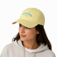 Casquette Souple Personnalisée Non Structurée OEM Broderie Lettre pour Hommes et Femmes