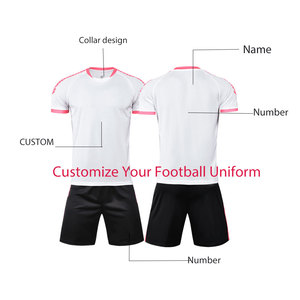 Nhà Máy Bán buôn bóng đá Jerseys nhanh khô thoáng khí nhanh khô vật liệu có thể được tùy chỉnh retro phong cách bóng đá Jerseys - Product Image 5