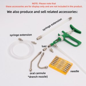 0.1-0.5ml LIivestock Volaille Animal Vétérinaire Continu Automatique Auto-remplissage Micro Rang <span class=keywords><strong>Tube</strong></span> Alimentation Lumière Seringue - Product Image 5