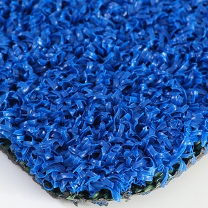 Césped <span class=keywords><strong>artificial</strong></span> de <span class=keywords><strong>Color</strong></span> rosa azul para exteriores, baloncesto, Hockey, Cricket, cancha de tenis, césped deportivo multifunción de 10mm, césped sintético - Product Image 3
