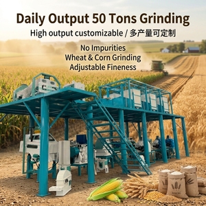 Tamis de calibrage fin motorisé multifonctionnel pour moulin à <span class=keywords><strong>farine</strong></span>, avec granulométrie uniforme des particules, capacité de 20 tonnes/jour - Product Image 2