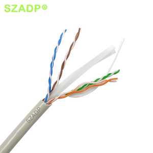 Cable de red CAT6 de alta velocidad para interiores/exteriores UTP0.56mm 1000ft/roll Test Pass - Product Image 3