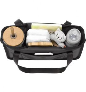 Organizador universal para cochecito con portavasos, bolsa para pañales, bolsa para teléfono desmontable y múltiples bolsillos, de fábrica BSCI. - Product Image 4