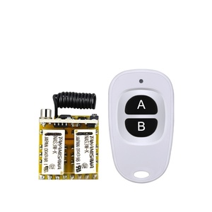 Conjunto de interruptor de control remoto <span class=keywords><strong>RF</strong></span> de retardo de 433Mhz 315Mhz DC12V para motor de bomba de agua de garaje de luz Led - Product Image 2