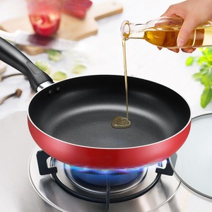 Sartén antiadherente para cocina ecológica con revestimiento antiadherente de manchas rojas - Product Image 4
