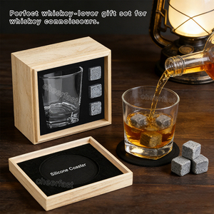 Excelente Juego <span class=keywords><strong>de</strong></span> Piedras <span class=keywords><strong>de</strong></span> Whisky con Piedras <span class=keywords><strong>de</strong></span> Granito, Kit <span class=keywords><strong>de</strong></span> Vaso Individual para Whisky y Juego <span class=keywords><strong>de</strong></span> Cubos <span class=keywords><strong>de</strong></span> Hielo para Enfriar, Ideal para Regalos Empresariales y <span class=keywords><strong>de</strong></span> Boda - Product Image 5