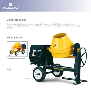 Malaxeur à béton Masalte MX60-3 Malaxeur à essence portable chinois pour béton avec <span class=keywords><strong>moteur</strong></span> <span class=keywords><strong>Robin</strong></span> EX17 - Product Image 2