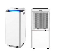 10L Intelligent <b>Dehumidifier</b> LED Display for Household Use Touch Control Auto Drainage 10 Pint 24h Capacity Smart WiFi UV Dehumi - Product Image 3