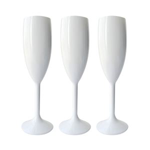 Verre à vin en plastique moderne réutilisable avec logo personnalisé pour flûtes 350 ml/12 oz pour mariage - Product Image 4