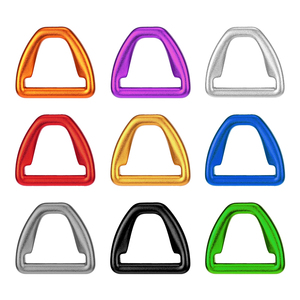 Hebillas de anillo en D de aluminio de aviación personalizadas, accesorios de Hardware para arnés de mascotas y enlace de conexión de aleación de collar - Product Image 2