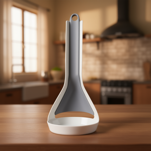 CHEF LINE Reposacucharas Antiadherente (12cm) con Pala Gris 06745033 - Product Image 3
