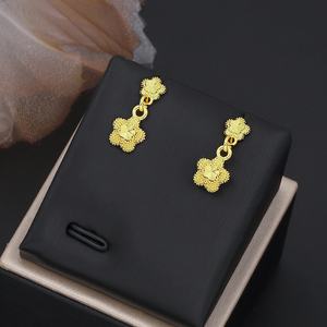 Pendientes de Estrella y Corazón Chapados en Oro de 24K de JXX Fashion, Pendientes de Latón Modernos para Mujer - Product Image 4