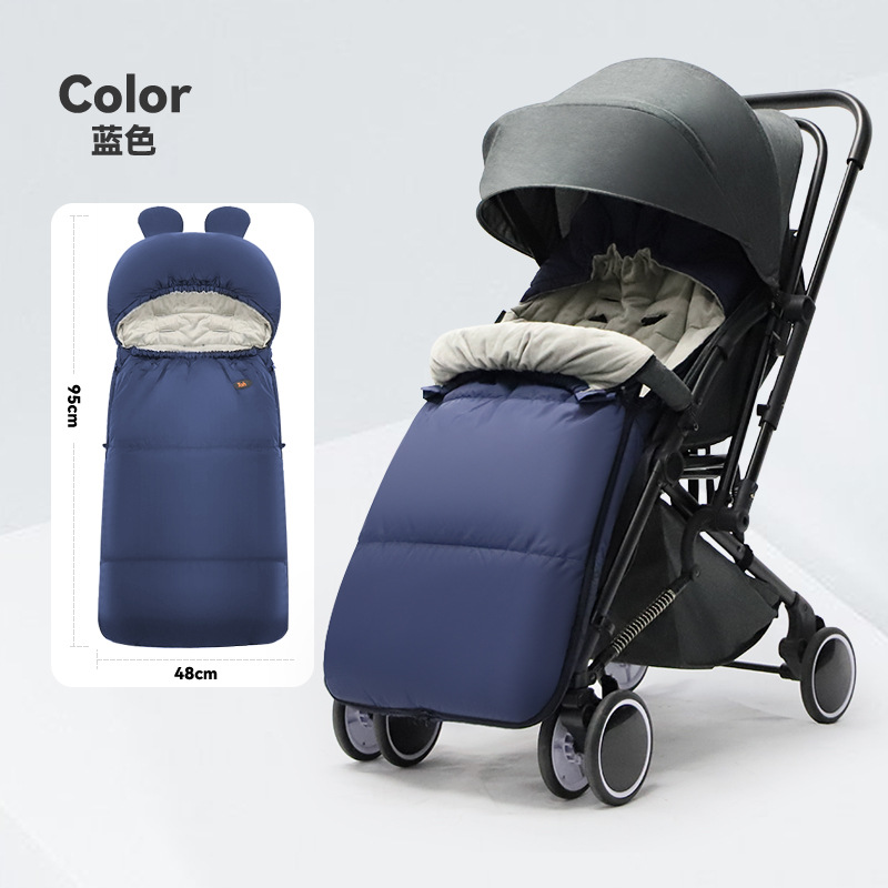 navy blue sleeping bags (down coating waterproof)
