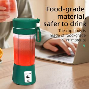 <span class=keywords><strong>Spremiagrumi</strong></span> portatile a 6 lame frullatore domestico ricaricabile USB elettrico fabbrica Lovfe 380ml - Product Image 4