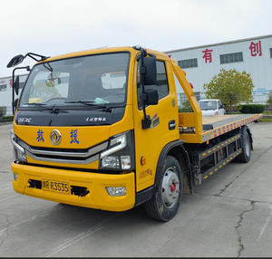 Camión Grúa de <span class=keywords><strong>Plataforma</strong></span> Plana Diésel Foton Usado Barato de 3-15 Toneladas con Cabrestante Hidráulico 4x2 y Transmisión Manual en Venta - Product Image 4