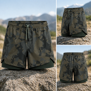 High Quality Custom <b>Men's</b> Waterproof Swim Shorts Print Board Shorts&Swim <b>Trunks</b> With Drawstring - Product Image 2