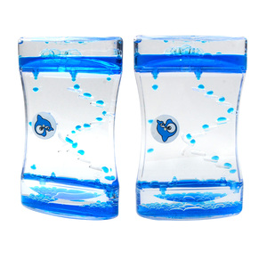Minuteur à mouvement liquide, <span class=keywords><strong>sablier</strong></span> liquide, ornement à huile acrylique, jouet apaisant anti-stress - Product Image 3