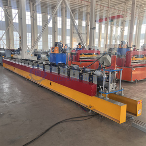 Giá rẻ con lăn màn trập cửa hướng dẫn đường sắt cuộn tạo thành máy kim loại hướng dẫn đường sắt theo dõi hồ sơ cuộn tạo thành máy - Product Image 4