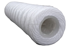 Beveiligingsklassen 10 inch 5 µm gebleekte katoenen stringgewonden filterpatroon voor voorfiltratie van proces- en afvalwater - Product Image 3