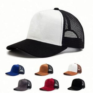 Casquettes Trucker en Maille à 5 Panneaux avec Logo Personnalisé en Gros, en Stock – Casquette Trucker en Daim Vierge - Product Image 1