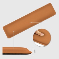 Repose-poignets ergonomique en mousse à mémoire de forme en cuir PU de style anime personnalisé, forme carrée, pour clavier, idéal pour les cadeaux promotionnels de bureau