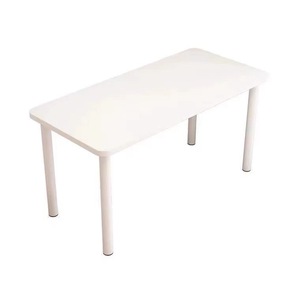 <span class=keywords><strong>Escritorio</strong></span> de ordenador de MDF <span class=keywords><strong>blanco</strong></span> económico y cómodo directo de fábrica para el hogar, oficina, estudio, dormitorio, juegos, mesas de comedor - Product Image 1