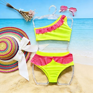 Traje de Baño para Niña de Alta Calidad, Traje de Baño para Adolescentes de 2 a 16 Años, Conjuntos de <span class=keywords><strong>Bikini</strong></span> para Niñas, Traje de Baño para Playa - Product Image 2