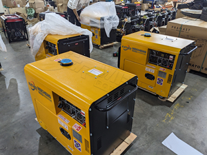 Máy phát điện chạy nhiên liệu kép khí tự nhiên LPG LNG CNG 3KVA 5KVA 6KVA 8KVA 10kva 12kva 15kva 20kva, máy phát điện chạy xăng di động, siêu êm - Product Image 5