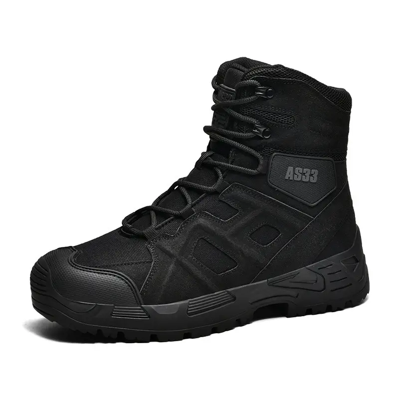 Wholesale New boots high-top outdoor boots mountaineering shoes desert work boots men