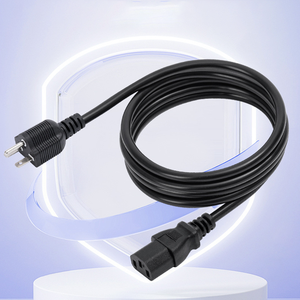 High Quality 1m Us Power Cord and 3 Pin Power Cord Nema 6-15P to C13 Power Cord Plug 3X14AWG for Computer, Printer - Product Image 6