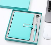 Coffret Cadeau d'Affaires Promotionnel Personnalisé avec Logo : Thermos, Carnet et Clé USB 3-en-1 – Boîte Cadeau Souvenir pour Clients d'Entreprise