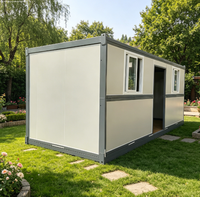 SMARTBUILD Conteneur Pliable Personnalisable Étanche Installation Rapide Mobile Économie d'Énergie Emballage Plat pour Travailleurs