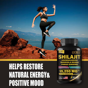 ホットセール 15250mg/1回分 シラジット 8 in 1 フォーミュラ カプセル 栄養補助食品 60カプセル ロディオラ・ロゼア 高麗人参 - Product Image 5