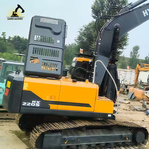 Vente flash, excavatrice sur chenilles Hyundai HX220S d'occasion de bonne qualité, excellentes performances, poids lourd de 21,5 tonnes, excavatrices d'occasion Hyundai - Product Image 5