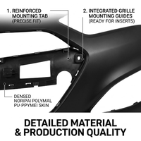 Couvre-pare-chocs avant 2013 pour Hyundai Genesis OEM 86510-2M300 Pièces de carrosserie automobile