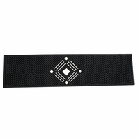 Tapis de bar en PVC personnalisé avec logo, tapis antidérapant en caoutchouc pour bar, tapis de bar personnalisé pour bar, café, pub