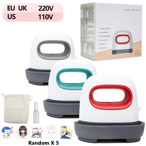 Dễ dàng Báo Chí di động nhiệt ép 3 màu tùy chọn HPM-59 mini máy ép cho áo sơ mi t <span class=keywords><strong>Logo</strong></span> in ấn con dấu gói vv - Product Image 2