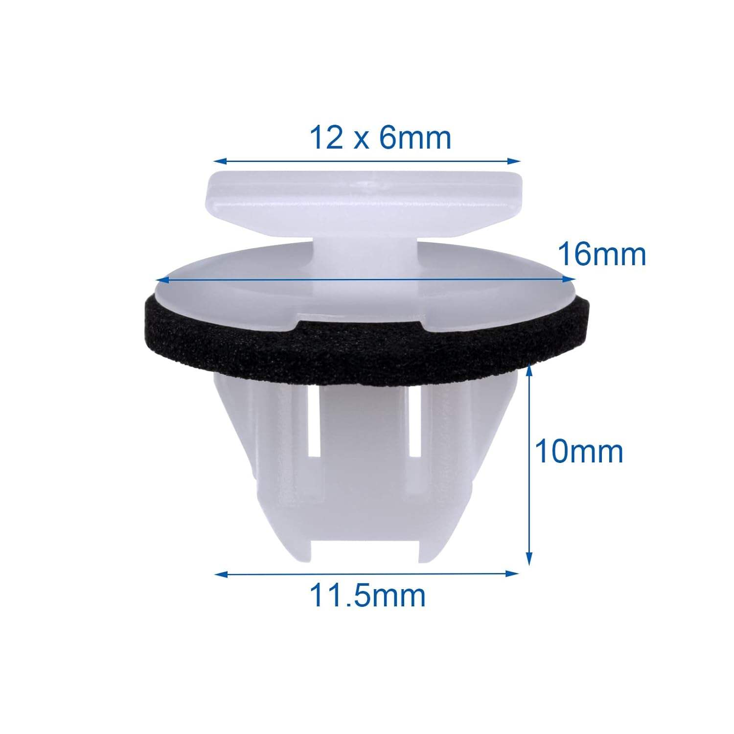 Nissan & Infiniti Fender Moulding Clip With Sealer - Oem