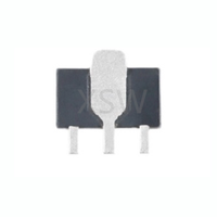 Circuit intégré régulateur linéaire différentiel basse tension (LDO) SMD HT7333-A SOT-89, régulateur de tension à trois bornes basse consommation HT7333