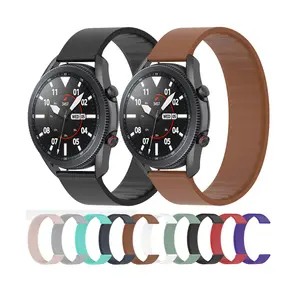 Loop Elastic Silicone Band Sports for Samsung Galaxy Watch Active 2 Gear S3 Garmin forerunner945 Huawei Watch 3 pro Gt 2e