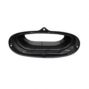 Couverture de ventilation centrale du capot moteur en fibre de carbone sèche de haute qualité, compatible OEM, pour Ferrari F8 2020-2024 - Product Image 5