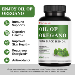 Capsules sportives à l'origan et à l'huile de nigelle - Récupération post-entraînement, anti-inflammatoire, sans substance interdite pour les marques de fitness - Product Image 4