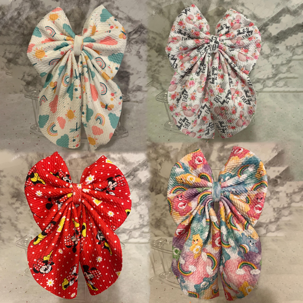 Custom Printing Baby Headband and Bows Baby Girls Hair Accessories Wholesale Cute Baby Hairband